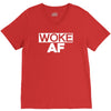 woke af V-Neck Tee