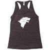 winter is coming Racerback Tank