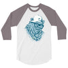 hip hop hibernation 3/4 Sleeve Shirt