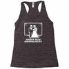 pixel wedding under new management Racerback Tank