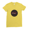 please one night with me Ladies Fitted T-Shirt