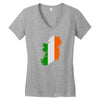 ireland Women's V-Neck T-Shirt