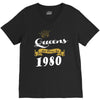 queens are born in 1980 V-Neck Tee
