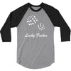 lucky fuers dice 3/4 Sleeve Shirt