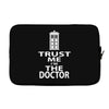 trust me i'm the doctor Laptop sleeve