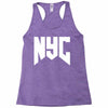 nyc new york city Racerback Tank