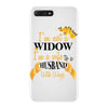 i'm not a widow i'm a wife to a husband with wings iPhone 7 Plus Case