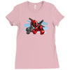 lego deadpool Ladies Fitted T-Shirt