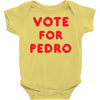 vote for pedro Baby Bodysuit