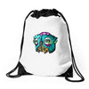 monster 12 Drawstring Bags