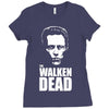 the walken dead Ladies Fitted T-Shirt