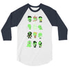 Funny Cthulhu T Shirts 3/4 Sleeve Shirt
