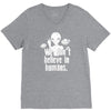 aliens we dont believe in humans V-Neck Tee