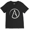 atheist atheism atheismus V-Neck Tee