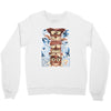 crazy totem Crewneck Sweatshirt
