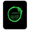 aurora total eclipse Mousepad