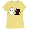 purr evil Ladies Fitted T-Shirt