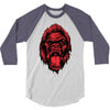 kong gorilla 3/4 Sleeve Shirt