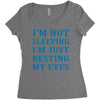 funny dads Women's Triblend Scoop T-shirt