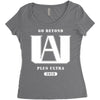 Go Beyond Plus Ultra 2018 Women's Triblend Scoop T-shirt