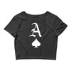 ace of spades (2) Crop Top