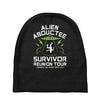 alien abductee survivor tour ufo nerd geek comic funny Baby Beanies