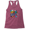 things might get weird Racerback Tank
