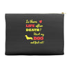 mans best friend Accessory Pouches