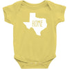 home texas outline Baby Bodysuit