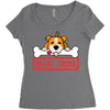 bad dog 3 Women's Triblend Scoop T-shirt