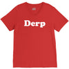 derp V-Neck Tee