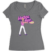 hadou ken Women's Triblend Scoop T-shirt