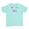 pink or blue mommy is expecting number 2 new Youth Tee