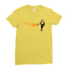 casually butterfly everything Ladies Fitted T-Shirt