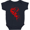 heartless splatter Baby Bodysuit
