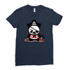 pirate panda Ladies Fitted T-Shirt