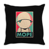 mope around Throw Pillow