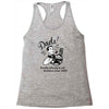 funny dad Racerback Tank
