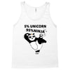 5 Percent Unicorn 95 Percent Ninja Tank Top