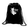 awesome possum Drawstring Bags