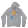 cookie monster gingerbread man ugly christmas sweater Unisex Hoodie
