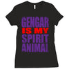 gengar is my spirit animal Ladies Fitted T-Shirt