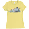zombies Ladies Fitted T-Shirt