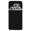 trust me, i'm russian   russia person country culture text pride tee Samsung Galaxy S7 Case