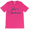 merry christmas colorful glitter T-Shirt