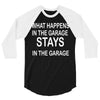 stays in the garage 3/4 Sleeve Shirt