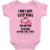 step kids Baby Bodysuit