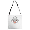 looney tunes bugs Adjustable Strap Totes