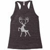 christmas deer Racerback Tank