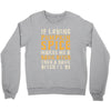 if loving pumpkin spice makes me a basic bitch Crewneck Sweatshirt